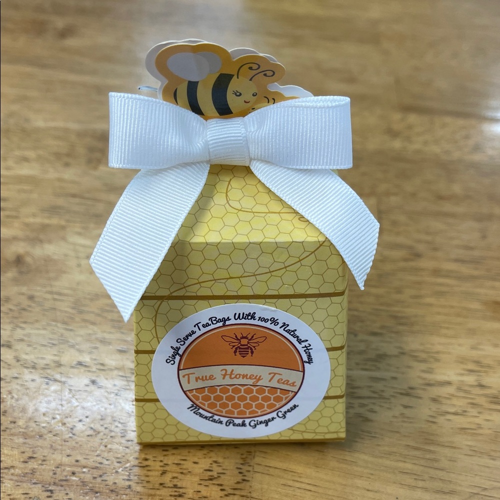 True Honey Teas Mountain Peak Ginger Green (4 Pack)